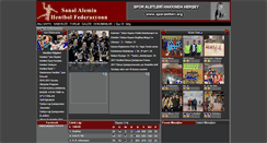 Desktop Screenshot of hentbolfederasyonu.com
